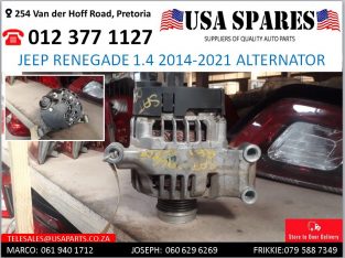 Jeep Renegade 1.4 2014-21 used alternator for sale