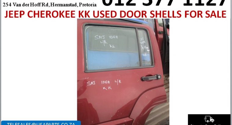 Jeep Cherokee KK 2008-2013 used door shells for sale