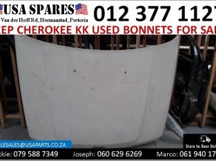 Jeep Cherokee 2.8/3.7 KK 2008-13 used bonnets for sale