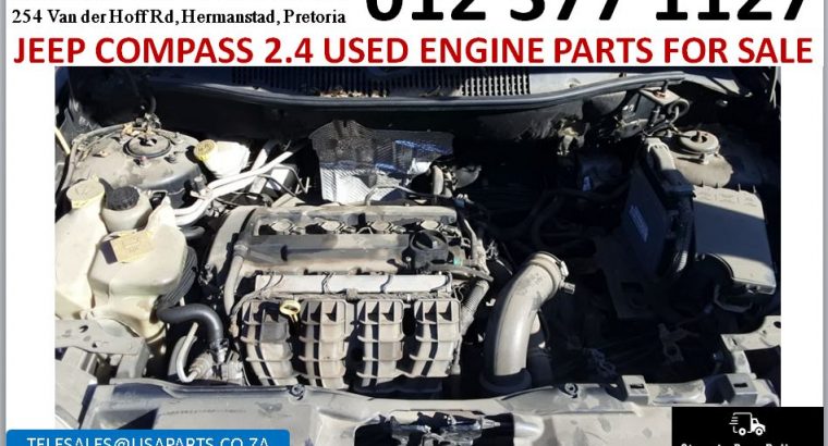 Jeep Compass 2.4 2007-17 used engine parts for sale