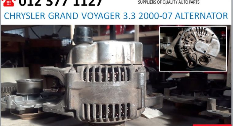 Chrysler Grand Voyager 3.3 2000-07 used alternator for sale