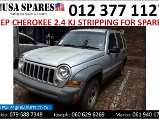 Jeep Cherokee 2.4 KJ 2002-2007 stripping for used spares