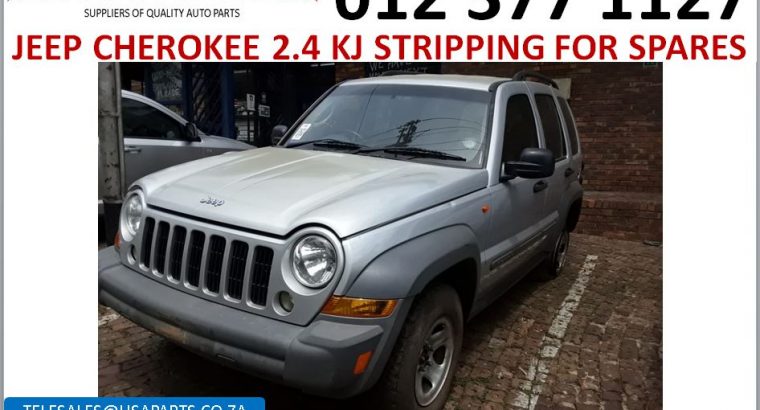 Jeep Cherokee 2.4 KJ 2002-2007 stripping for used spares