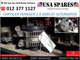Chrysler Voyager 2.4 2000-07 used alternator for sale
