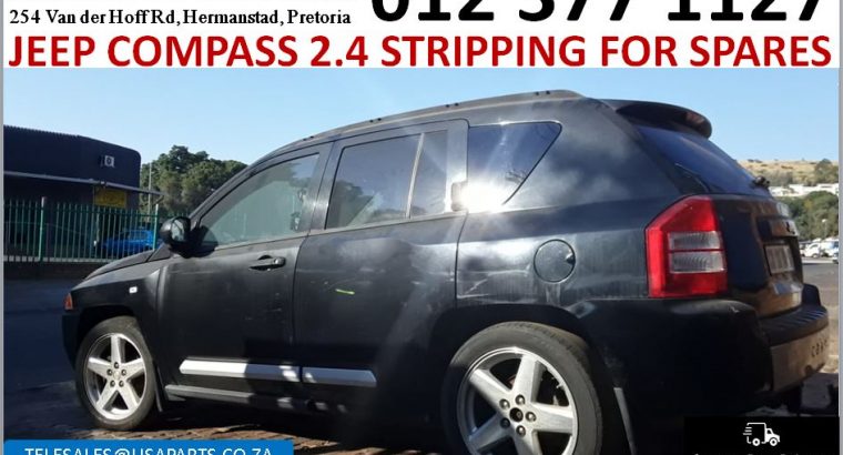 Jeep Compass 2.4 2007-2017 stripping for used spares