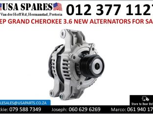Jeep Grand Cherokee 3.6 wk2 2011-2019 new alternators for sale