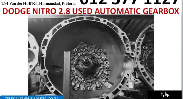 Dodge Nitro 2.8 2007-13 used automatic gearbox for sale