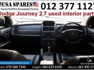 Dodge Journey 2.7 2007-2015 used interior parts for sale