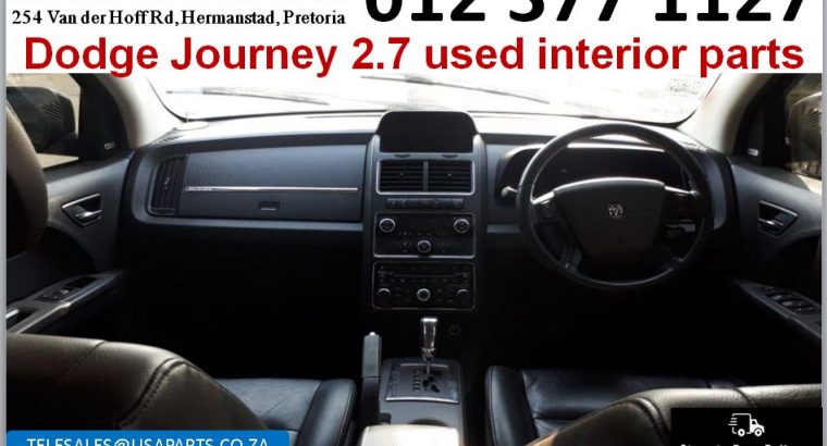 Dodge Journey 2.7 2007-2015 used interior parts for sale