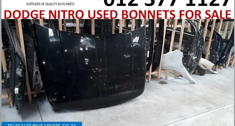 Dodge Nitro 2.8/3.7 2007-13 used bonnets for sale