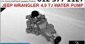 Jeep Wrangler 4.0 TJ 1999-2007 water pump for sale