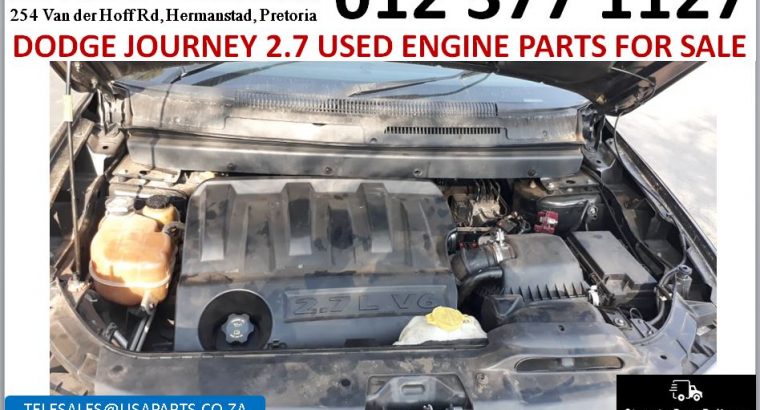 Dodge Journey 2.7 2007-15 used engine parts for sale
