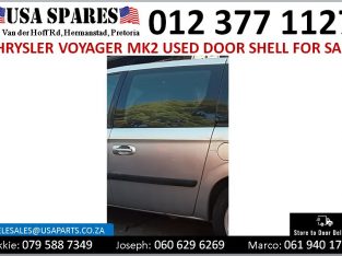 Chrysler Voyager 2003-2007 used door shells for sale