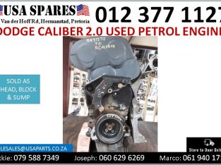 Dodge Caliber 2.0 used petrol engine for sale