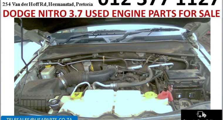 Dodge Nitro 3.7 2007-13 used engine parts for sale