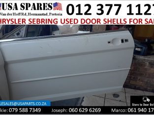 Chrysler Sebring 2005-2013 used door shells for sale