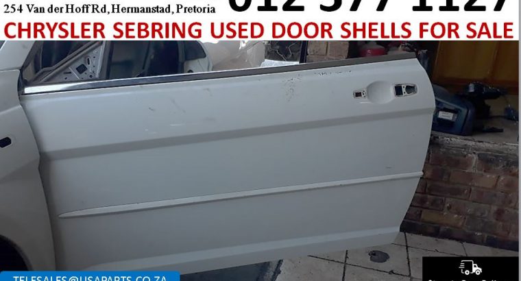 Chrysler Sebring 2005-2013 used door shells for sale