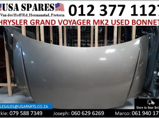 Chrysler Voyager 2.4/2.5/2.8/3.3 2002-07 used bonnets for sale