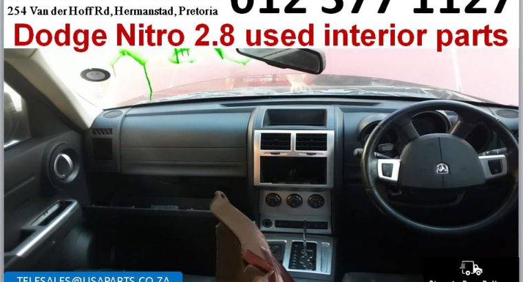 Dodge Nitro 2.8 2007-2013 used interior parts for sale