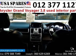 Chrysler Grand Voyager 3.8 2008-2015 used interior parts for sale