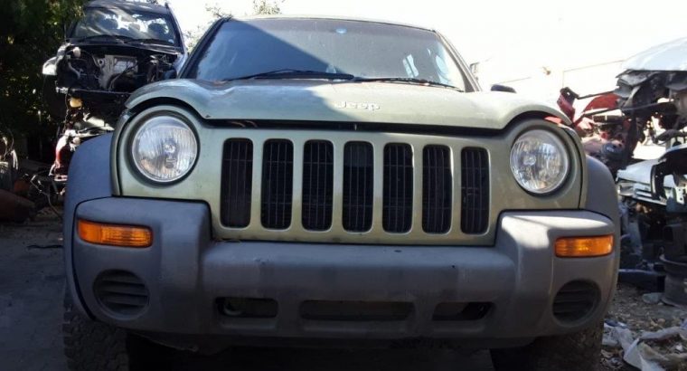 Jeep Cherokee 2.8 J 2002-2007 used spare parts for sale