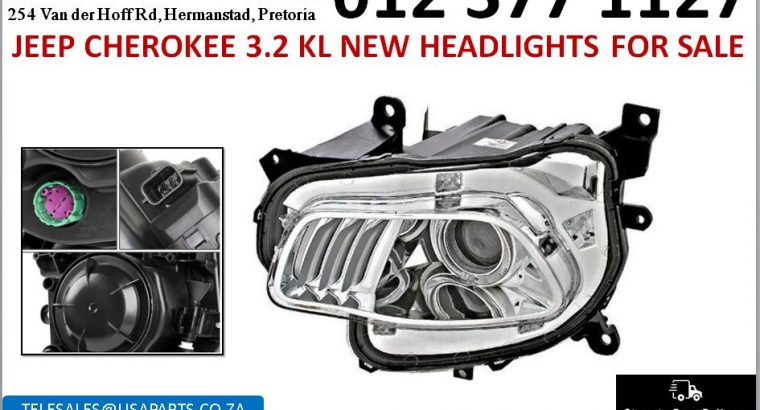 Jeep Cherokee 3.2 KL 2014-2021 new headlights for sale