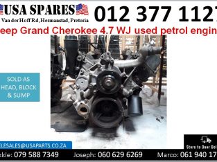 Jeep Grand Cherokee 4.7 WJ used petrol engine for sale