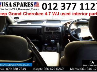 Jeep Grand Cherokee 4.7 WJ 1999-2004 used interior parts for sale