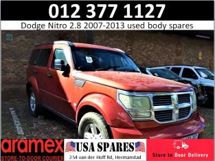 Dodge Nitro 2.8 used body spares for sale