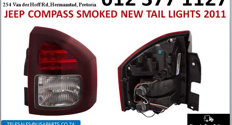 Jeep Compass 2.0/2.4 2011-2017 new smoked tail lights for sale