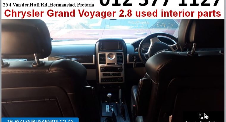 Chrysler Grand Voyager 2.8 2008-2015 used interior parts for sale