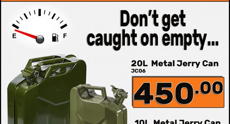 Metal Jerry Cans Discounter Midas!