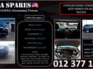 Chrysler Grand Voyager 3.8 used body spares for sale