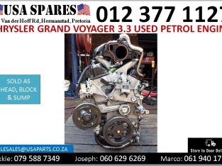 Chrysler Grand Cherokee 3.3 used petrol engine for sale