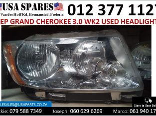 Jeep Grand Cherokee 3.0/3.6 Wk2 2011-15 used headlights for sale