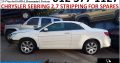 Chrysler Sebring 2.7 2005-2013 stripping for used spares