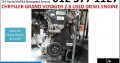 Chrysler Grand Cherokee 2.8 used diesel engine for sale