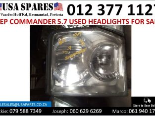 Jeep Commander 5.7 2006-10 used headlights for sale