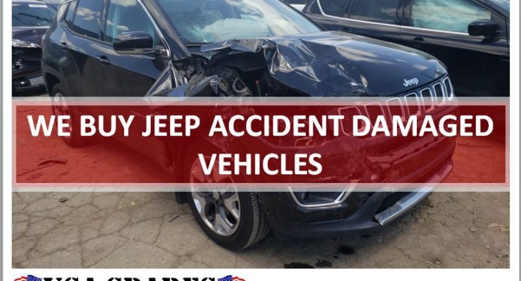 We buy Jeep non-runners and runners for used parts