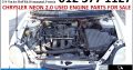 Chrysler Neon 2.0 2000-05 used engine parts for sale