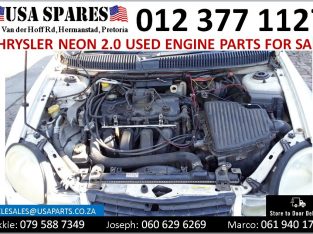 Chrysler Neon 2.0 2000-05 used engine parts for sale