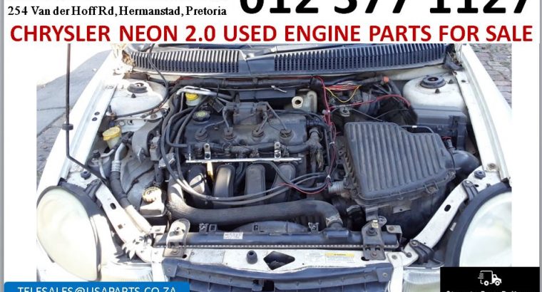 Chrysler Neon 2.0 2000-05 used engine parts for sale