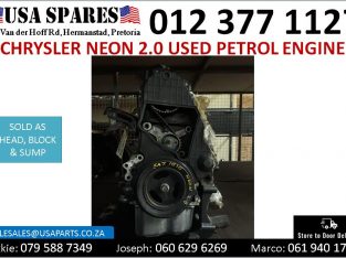 Chrysler Neon 2.0 used petrol engine for sale