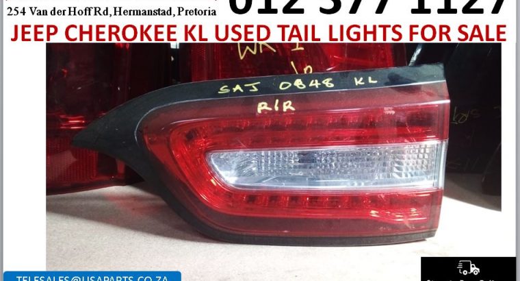 Jeep Cherokee KL 2014-2021 used tail lights for sale