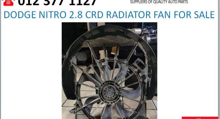 Dodge Caliber 2.8 2007-2013 radiator fan for sale