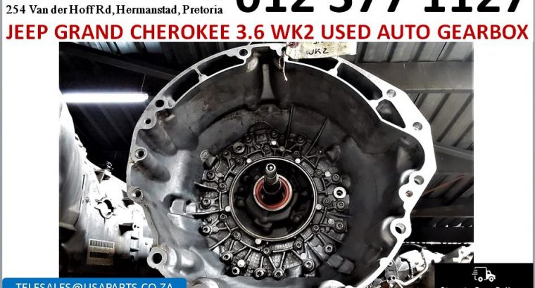 Jeep Grand Cherokee 3.6 Wk2 2011-19 used auto gearbox for sale