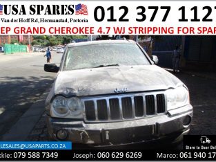 Jeep Grand Cherokee 4.7 WJ 1999-2004 stripping for used spares