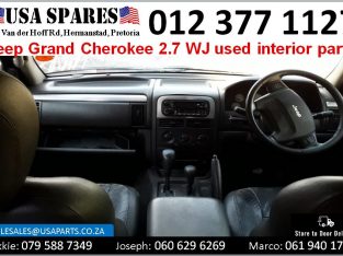 Jeep Grand Cherokee 2.7 WJ 1999-2004 used interior parts for sale