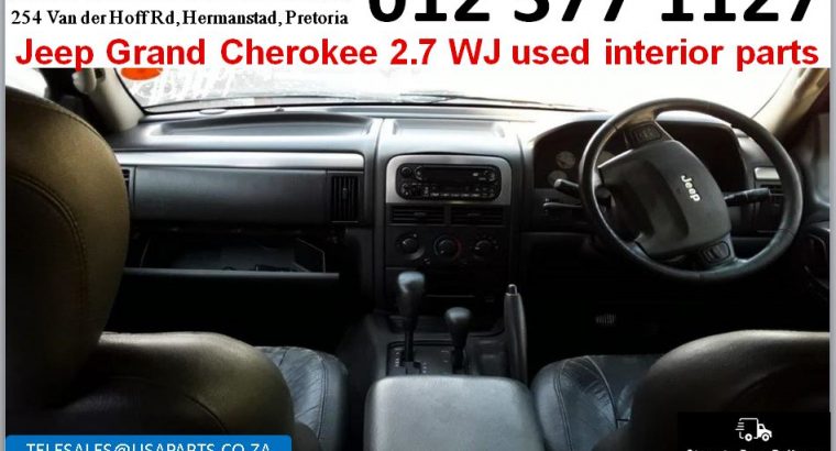 Jeep Grand Cherokee 2.7 WJ 1999-2004 used interior parts for sale