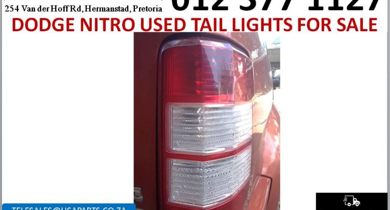 Dodge Nitro 2007-2013 used tail lights for sale